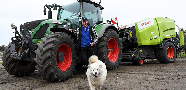 Jake and tractor