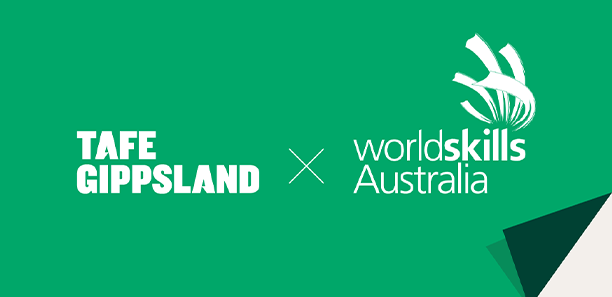 TAFE Gippsland and WorldSkills Australia logos