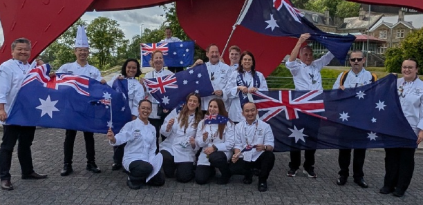 Team Australia at the 2026 WorldChefs Congress in Wales