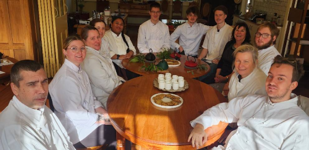 Cookery students get a taste for native ingredients at Peppermint Ridge Farm