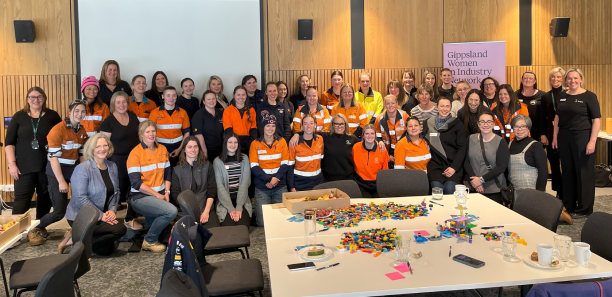 Gippsland Women in Industry Network group gathering in Morwell for interactive workshop