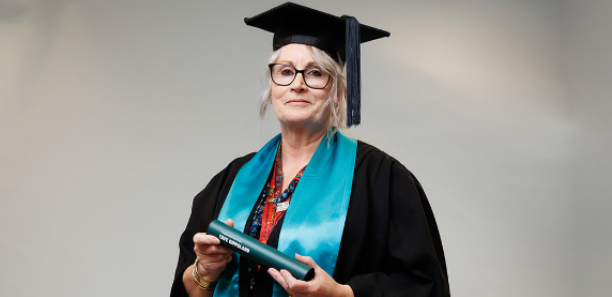 Lisa Cecil 2025 TAFE Gippsland Graduation portrait