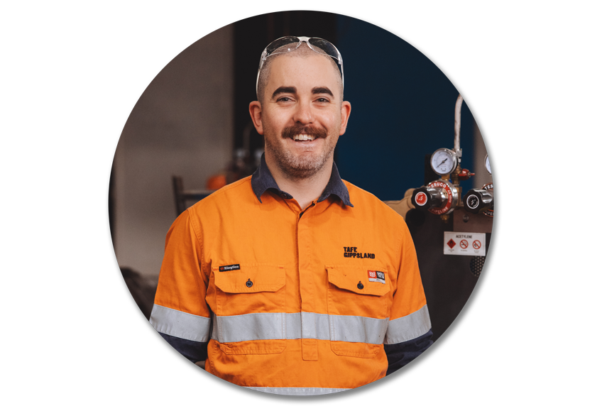 Zac Wallace TAFE Gippsland Welding Trainer