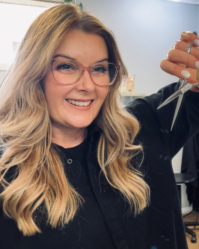 TAFE Gippsland hairdressing teacher Claire MacUmber