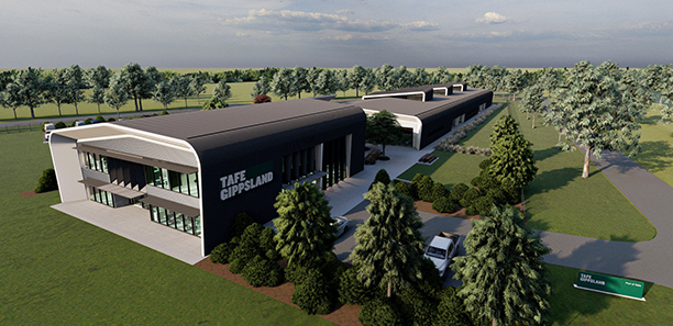 TAFE-Gippsland-Port of Sale Campus-Render