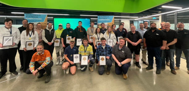 TAFE Gippsland's regional WorldSkills Australia category winners