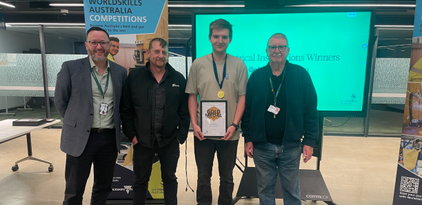 Chad Welton - Electrical Installation Gold Medal Winner