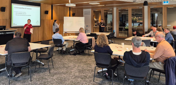 Co-design session at f Innovation Centre