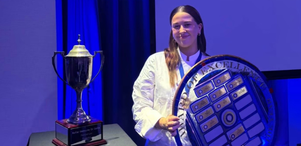 Jess Fraser wins prestigious state culinary award
